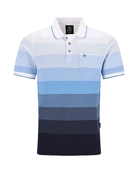Hajo Poloshirt Poloshirt mit Jacquardstreifen in günstig online kaufen