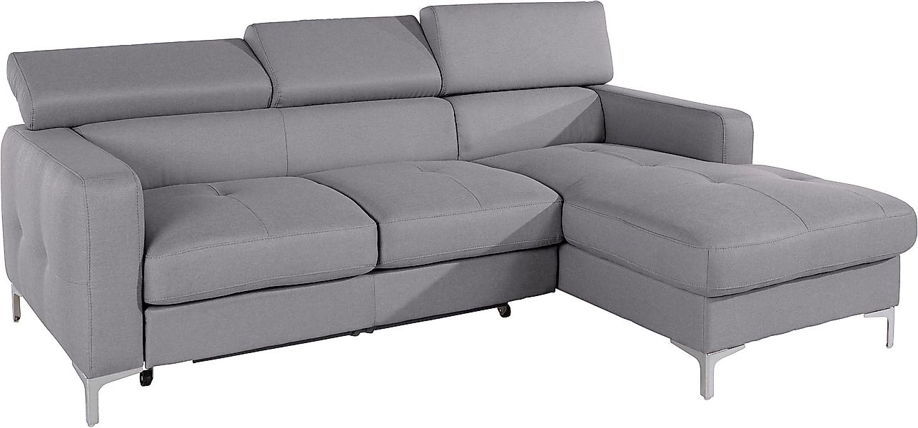 COTTA Ecksofa Sammy L-Form, mit Kopfteilverstellung, günstig online kaufen