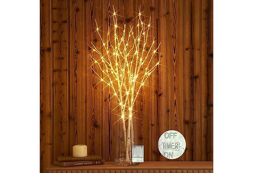 MUPOO LED-Leuchtzweig LED Leuchtzweig LED-Dekolicht Batteriebetrieben Künst günstig online kaufen