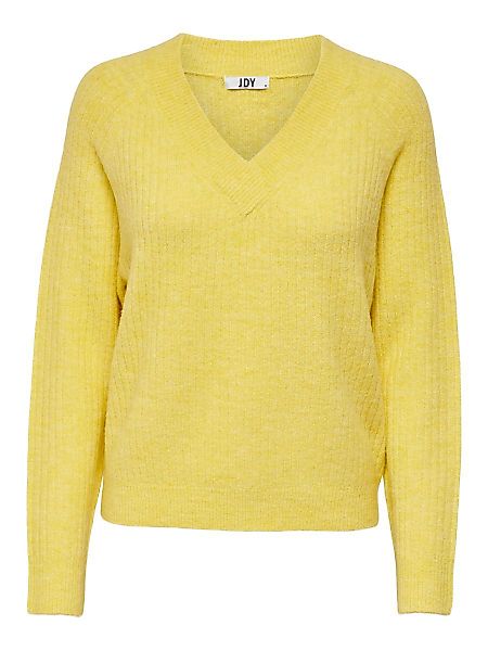 ONLY V-ausschnitt- Strickpullover Damen Gelb günstig online kaufen