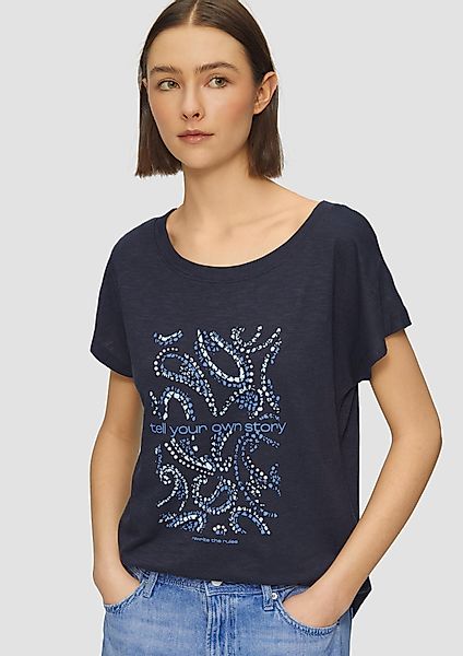 s.Oliver Shirttop T-Shirt im Relaxed Fit günstig online kaufen