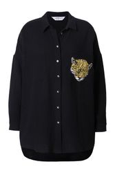 Studio Untold Hemdbluse Musselin Bluse oversized günstig online kaufen