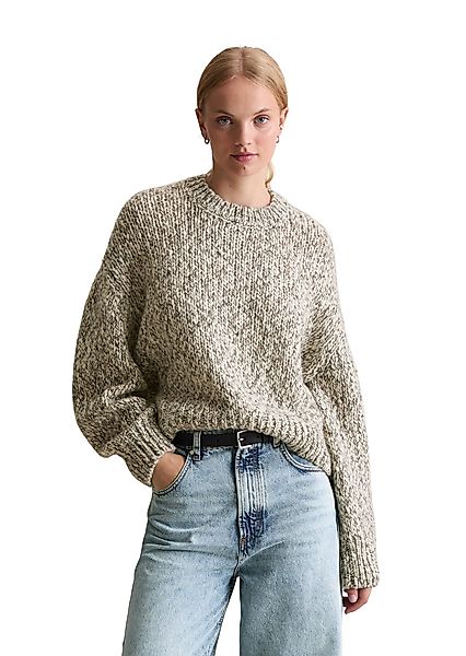 Marc O'Polo DENIM Rundhalspullover Chunky-Strickpullover relaxed günstig online kaufen