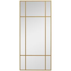 HOMCOM Wandspiegel mit Metallrahmen (rechteckiger Spiegel, günstig online kaufen
