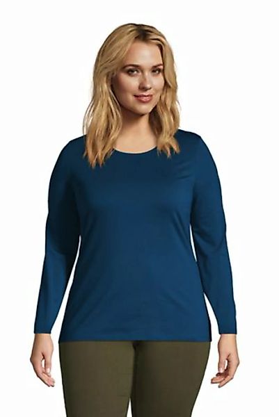 Shirt aus Baumwoll/Modalmix in großen Größen, Damen, Größe: 52-54 Plusgröße günstig online kaufen