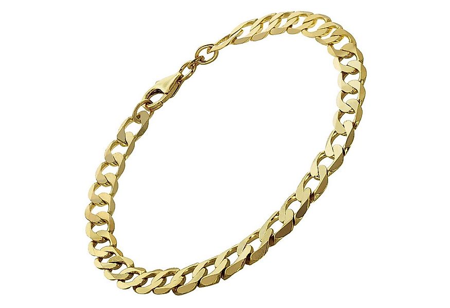 trendor Gliederarmband 333 Gold Panzerkette Breite 7 mm günstig online kaufen