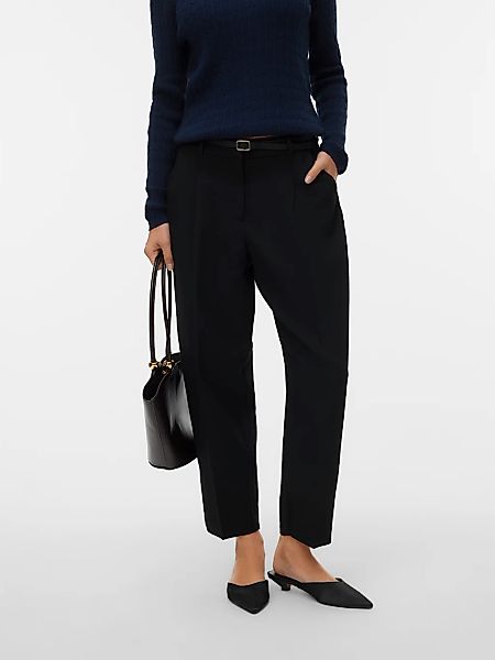 Vero Moda Anzughose "VMELMA MW BARREL BELT ANKLE PANT NOOS" günstig online kaufen