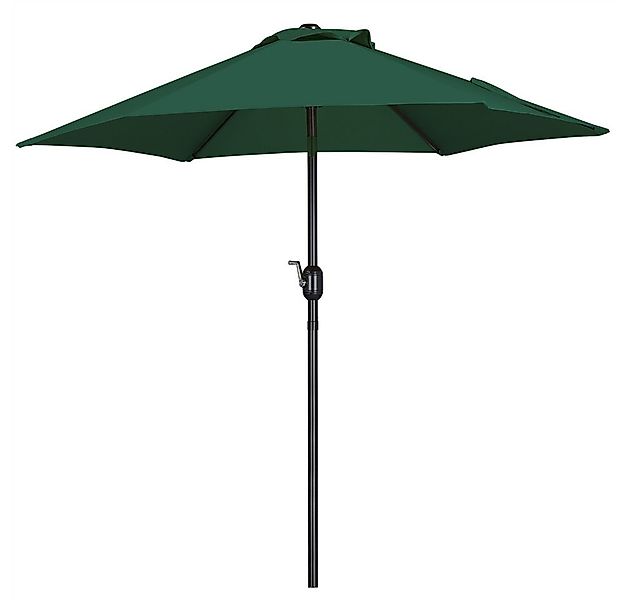 Yaheetech Sonnenschirm ∅ 222,5/261/294/326,5 cm, Gartenschirm mit Kurbel, N günstig online kaufen