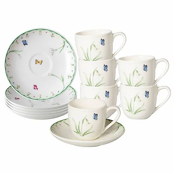 Villeroy & Boch Tasse »Espressotassen mit Untertassen Colourful Spring 100 günstig online kaufen