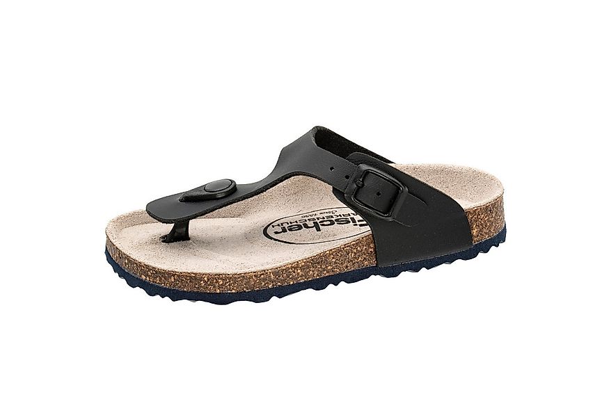 Fischer-Markenschuh Hawaii Zehentrenner aus Vegano (Lederimitat), mit Fleec günstig online kaufen