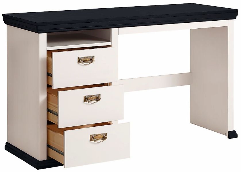 OTTO home Schreibtisch "Konrad" aus zertifiziertem Massivholz, mit Schublad günstig online kaufen