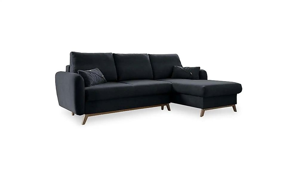 Miuform Ecksofa mit Schlaffunktion Scandic Lagom ¦ grau ¦ Maße (cm): B: 235 günstig online kaufen