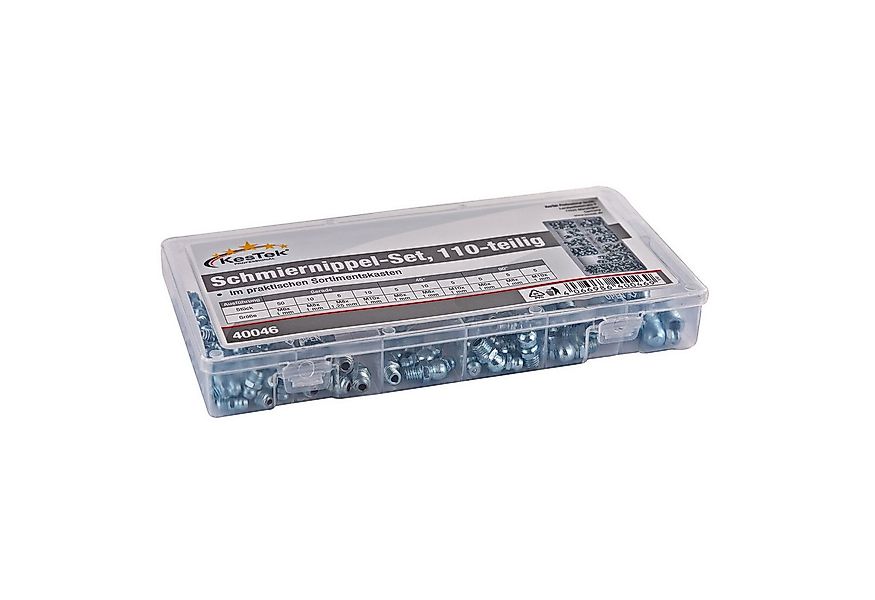 KesTek Werkzeugset Schmiernippel Sortiment 110-tlg., (110-tlg) günstig online kaufen