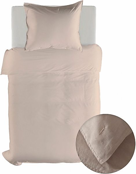 YELLOW Bettwäsche "Suite-Saint-Tropez" 2 Stk. Bettwäsche aus 55% Leinen und günstig online kaufen