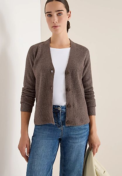 Cecil Cardigan mit Strukturdetail und Knopfleiste günstig online kaufen