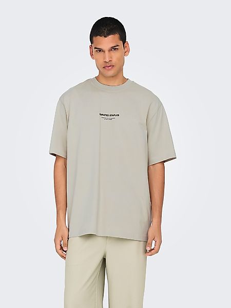 ONLY & SONS Rundhalsshirt ONSCURATED RLX günstig online kaufen