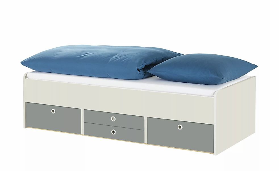 Schubkastenbett  Grow Up ¦ grau ¦ Maße (cm): B: 97 H: 54,5 Betten > Bettges günstig online kaufen