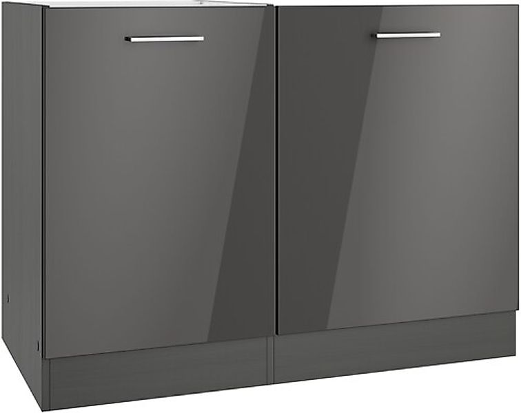 KOCHSTATION Spülenschrank »KS-Milan«, HELD Möbel, Spülzentrum 110 cm, matte günstig online kaufen