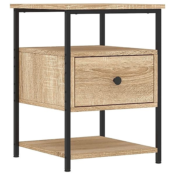 vidaXL Nachttisch Sonoma-Eiche 40x42x56 cm Holzwerkstoff 826025 günstig online kaufen
