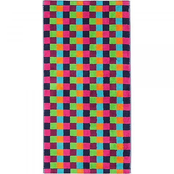 Cawö - Life Style Karo 7047 - Farbe: 84 - multicolor - Handtuch 50x100 cm günstig online kaufen