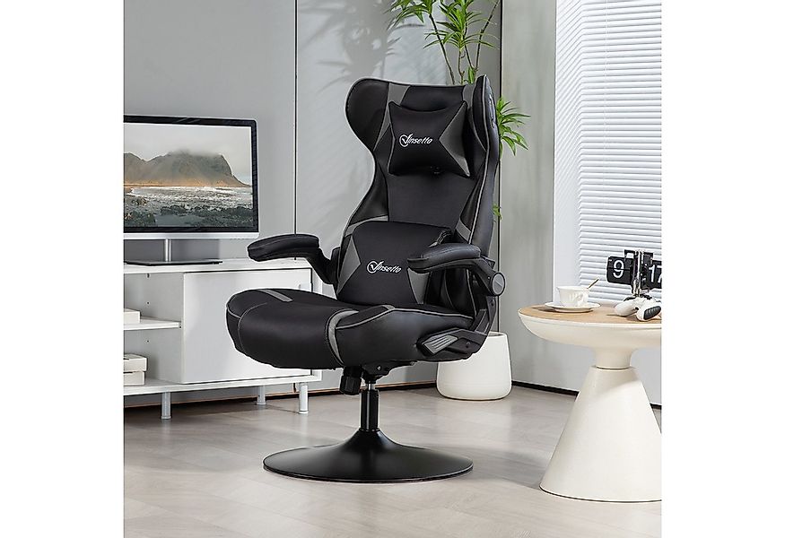 Vinsetto Schreibtischstuhl mit Wippen- und Schkelfunktion, ergonomisch, mit günstig online kaufen