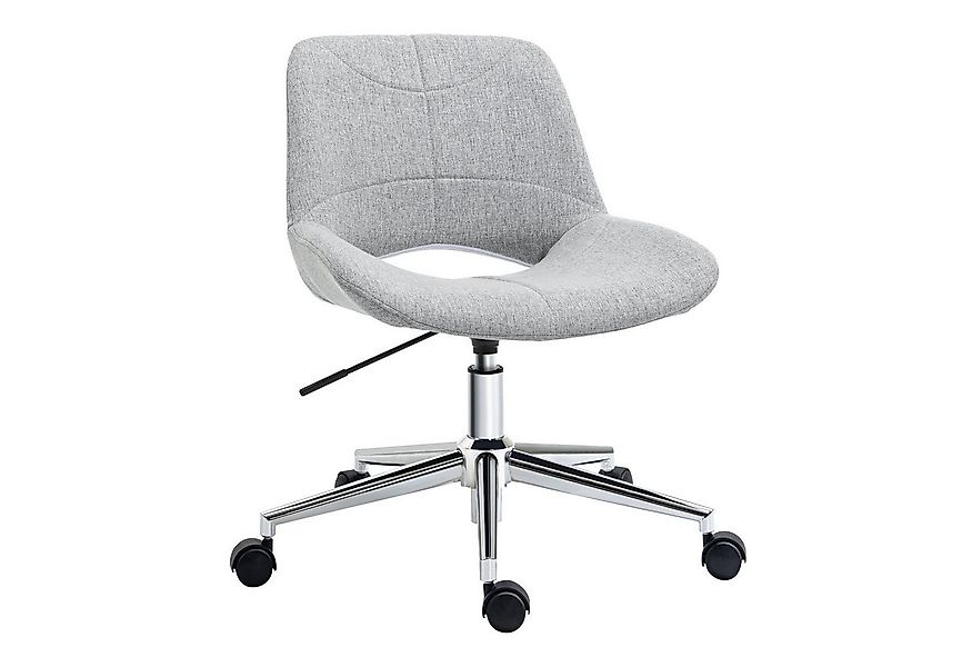 HOMCOM Schreibtischstuhl höhenverstellbarer Drehstuhl, Computerstuhl mit Le günstig online kaufen