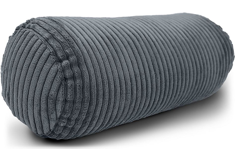 Amilian Nackenrolle mit Bezug 15 x 40 cm - Kissenrolle - mit Nackenrollenbe günstig online kaufen
