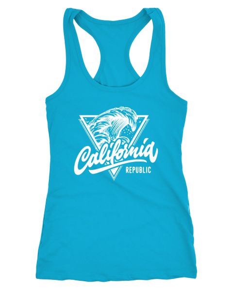 Neverless Tanktop Damen Tank-Top California Republic günstig online kaufen