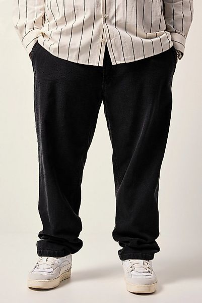 STHUGE 5-Pocket-Jeans STHUGE Jeans-Chino Black Denim tapered Baggy Fit günstig online kaufen