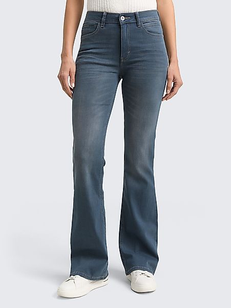 TOM TAILOR Bootcut-Jeans Jeanshosen TTSTELLA BOOTCUT günstig online kaufen