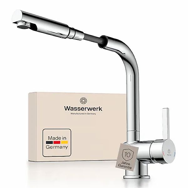 WASSERWERK Spültischarmatur »WK 4, Wasserhahn, Küche, Einhebelmischer« günstig online kaufen