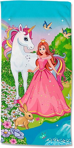 good morning Strandtuch »Fairytale«, (1 St., Strandtuch 75 x 150 cm), Mikro günstig online kaufen