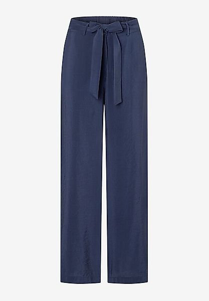 Hose mit Gürtel, marine, Sommer-Kollektion günstig online kaufen