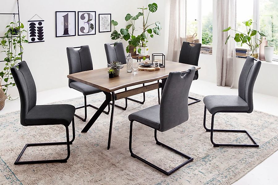 MCA furniture Freischwinger "Adana" () 4 Stk. (4er-Set), Belastbarkeit 120 günstig online kaufen