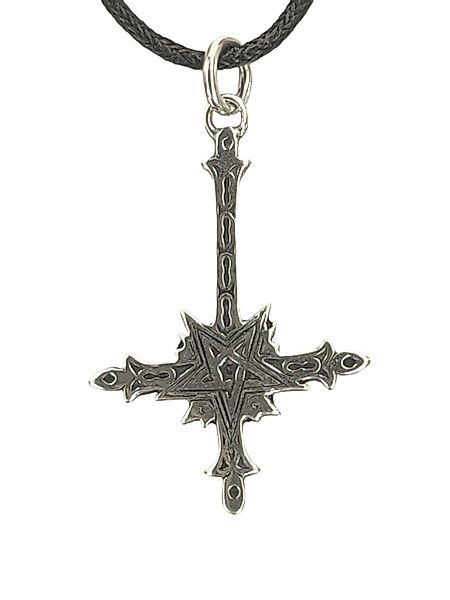 Kiss of Leather Kettenanhänger Pentagramm umgedrehtes günstig online kaufen