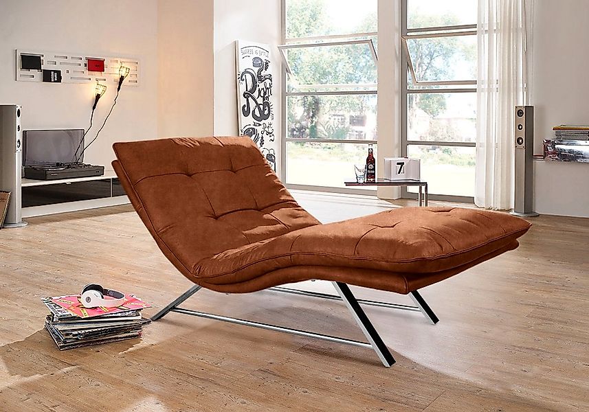 W.SCHILLIG Relaxliege "daily dreams", in Waffelkissen-Optik, wahlweise mit günstig online kaufen