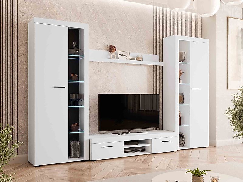 MIRJAN24 Wohnwand Rumba XL, (4er-Set, 2x günstig online kaufen