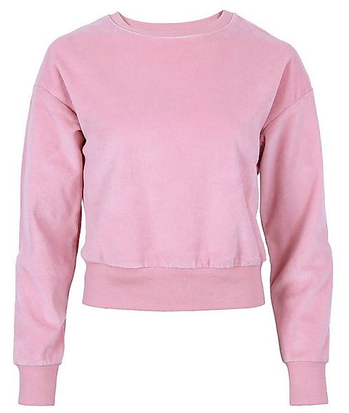 Sarcia.eu Sweatshirt Pinker Pullover aus Velours L günstig online kaufen
