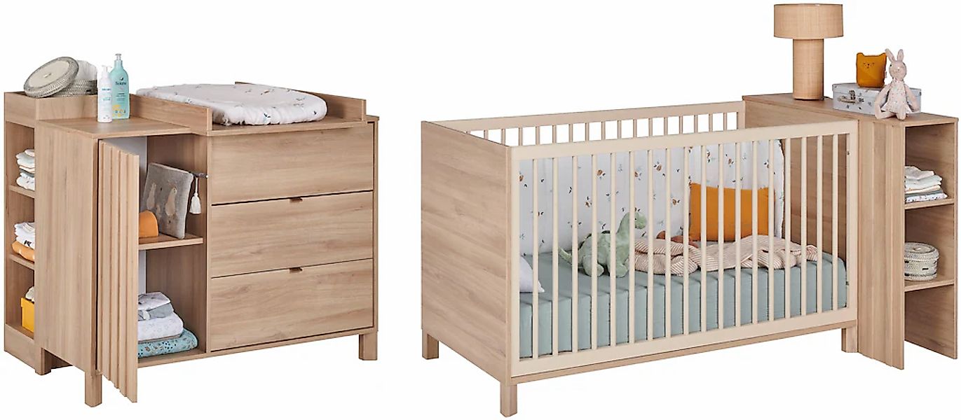Gami Babyzimmer-Komplettset "Set N2 Calypso" 5 Stk. tlg. Ein Schlafzimmer m günstig online kaufen