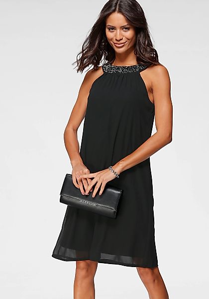 Laura Scott Abendkleid für besondere Anlässe, aus Georgette mit Jerseyfutte günstig online kaufen