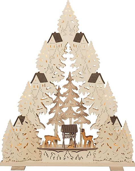 SAICO Original LED Schwibbogen »Premium-Line-Lichterbogen, Waldzauber« Prem günstig online kaufen