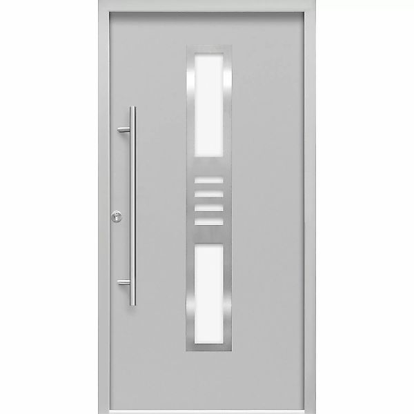 Haustür Thermospace Köln Prime 110 cm x 210 cm Grau Anschlag L günstig online kaufen