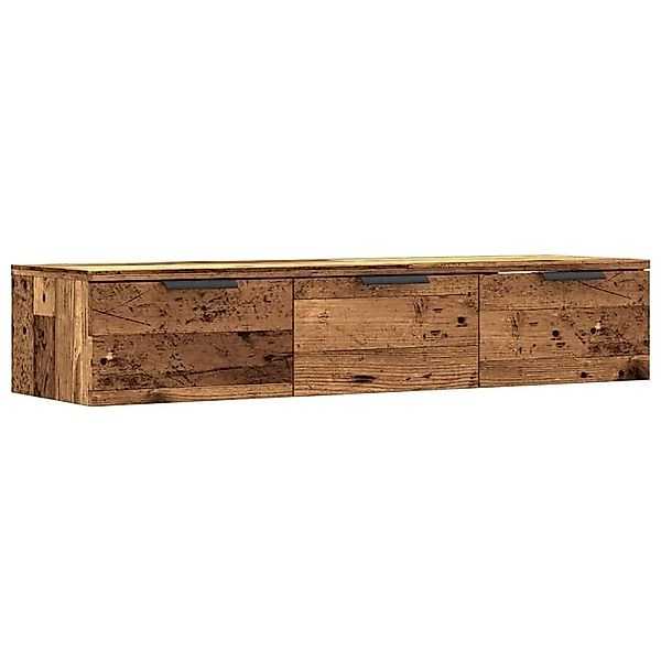 vidaXL Wandschrank Altholz-Optik 102x30x20 cm Holzwerkstoff 856985 günstig online kaufen