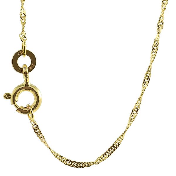 HOPLO Goldkette Goldkette Singapurkette Länge 38cm günstig online kaufen