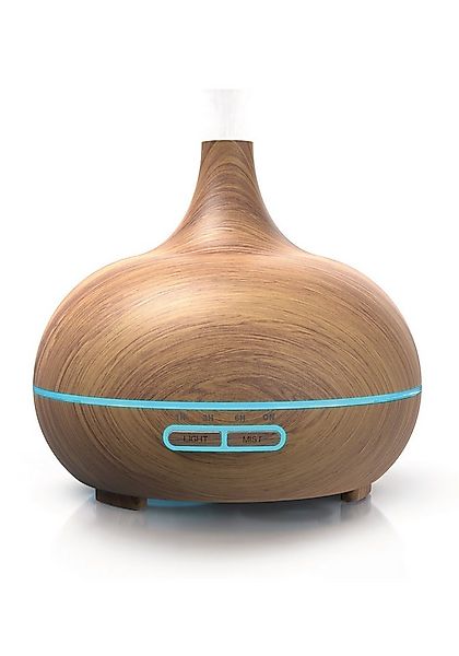 Arendo Diffuser Ultraschall LED Aroma Diffusor 300ml, Luftbefeuchter, Holzd günstig online kaufen
