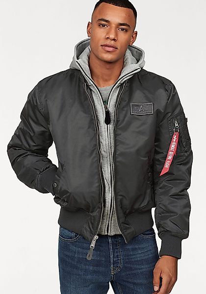 Alpha Industries Bomberjacke "MA-1 D-TEC" mit Kapuze günstig online kaufen