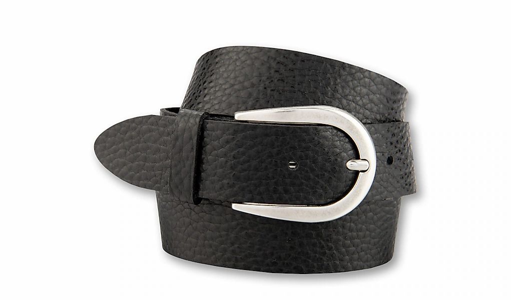 BERND GÖTZ Ledergürtel "Ledergürtel mit metallischem Moonlight-Effekt" günstig online kaufen