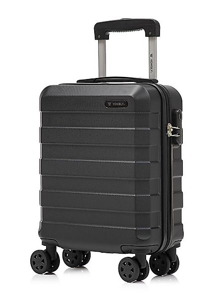 yonsly Handgepäckkoffer Reisekoffer Trolley Handgepäck Hartschale, 4 Rollen günstig online kaufen