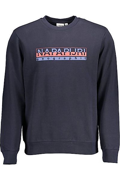 Napapijri Sweatshirt Herren-Sweatshirt Blau: Langarm günstig online kaufen