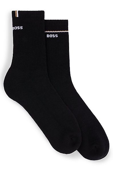 BOSS Socken 2P QS Iconic CC W (Packung, 2-Paar, 2er) mit BOSS-Logoschriftzu günstig online kaufen